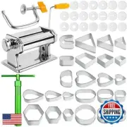 Polymer Clay Roller Set - Clay Press Machine with Clay Extruder Tool Kit, Cla