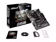 ASRock J3455M Intel Quad-Core Celeron Processor Micro ATX Motherboard/ CPU Combo