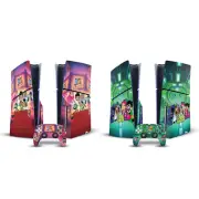 TEEN TITANS GO! TO THE MOVIES GRAPHICS VINYL SKIN FOR SONY PS5 SLIM DISC BUNDLE