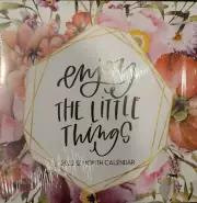2022 Enjoy the Little Things Floral 12 Month Wall Calendar 11" x 11"