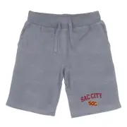 Sacramento City College Panthers SCC NCAA College Fleece Seal Shorts