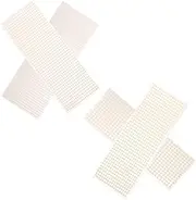 DOITOOL Self Adhesive Pearl Stickers 4 Sheets Flat Back Pearls for Hair Face Nail Art DIY Crafts