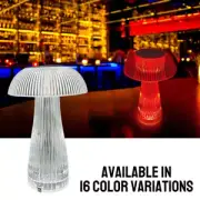 Crystal Mushroom Night Light Mushroom Night Mini Light LED Mushroom Lamp wurxo