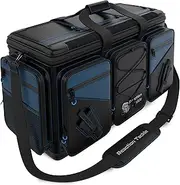 Reaction Tackle Fishing Tackle Bag ? Salt Water Resistant Tackle Box Bag, 1000D PVC Waterproof Material, Durable Liner, Removable Dividers, for 3600 and 3700 Trays, XL Bag