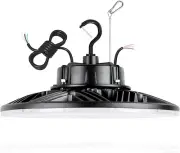 480V UFO LED High Bay Light 150W 100W 80W Adjustable UL DLC Listed 21750LM 0-10V