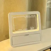 Plastic Graffiti Small Night Lamp Learning Writing Board Desktop