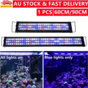 60/90cm Fish Tank LED Light Lighting Full Spectrum Aqua Plant Aquarium Lamp AU