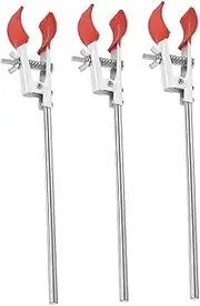 HOLIDYOYO 3Pcs Beaker Clamps Finger Shape Laboratory Clips for Bottom Flasks Versatile Lab Equipment for Secure Fixing and Testing Lightweight and Practical