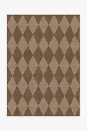 150' x 215' | Machine Washable Runner Rug | Kid & Pet Friendly | Indoor Rug | Palazzo Latte Brown Re-Jute Rug | Ruggable