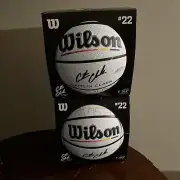 WNBA Caitlin Clark Basketball White Ball Signature Model Wilson #22 6 28 1/2