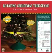 NEW Christmas Tree Stand EZ Rotate Christmas Decoration