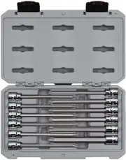 ✅ ✅ New 3/8 Inch Drive Long Torx Bit Socket Set with Case, 12-Piece FreeShip ✅ ✅
