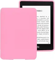 Case for All-New Kindle Paperwhite (12th Generation, 2024 Release) - Slim Fit TPU Gel Protective Cover Case for All-New Kindle Paperwhite E-Reader 7" (Pink)