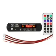 Car FM Radio Module Bluetooth MP3 Player Decoder Board USB TF AUX Audio U disk (for: Audi)