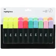 Keji Highlighters Chisel Assorted 20 Pack