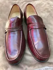 New Leather WIne Dress Slip On - Gino D. by Donato Marrone - $34.99
