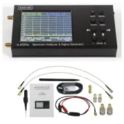 SA6 Mini Portable Spectrum Analyzer 35-4400MHz Signal Tester Fast Scanning 75dB Dynamic Range 4355MHz Bandwidth 3000mAh