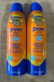 Banana Boat Sport Ultra Clear SPF30 Sunscreen (2pk)