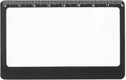 Credit Card Magnifying Glass - Pocket Magnifier Ruler 3X Magnifiers | Pocket Magnifying Glass for Reading, Fire Starting Survival Tools, Magnifying Card Lens