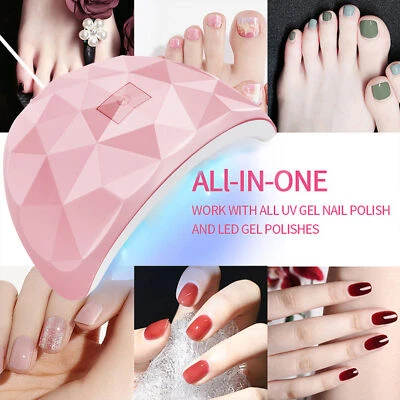 56W Nail Lamp UV LED Light Household Nail Polish Dryer Art Gel Curing Device