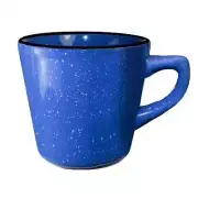 Campfire Speckle Ocean Blue 7 oz Stoneware-Ceramic Tall Cup