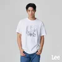 在飛比找蝦皮商城優惠-Lee LEE 101+寬鬆短袖T恤 男 白色 LB3020
