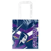 Melbourne Storm NRL Laminated Carry Bag Re-Usable Shopping Bag