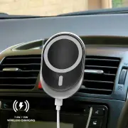 Laser 15W Car Phone Mount with MagSafe - Wireless Charging