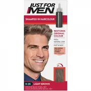Just For Men Shampoo-In Hair Colour Light Brown