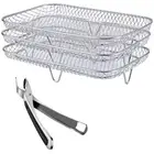 Air Fryer Racks 3 Stackable Dehydrator Racks Compatible with DZ201 Air tiKbk