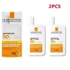 2Pcs LA ROCHE POSAY Anthelios SPF50+ Ultra Protection Invisible Fluid Cream 50ML