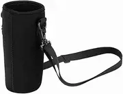 Water Bottle Carrier Bag, Water Bottle Sling Bag with Shoulder Hand Strap, Adjustable Should Portable Insulated Water Bottle Sling Holder Bag, for Walking Hiking Camping