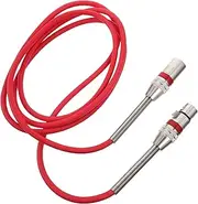 JOINPAYA Audio Line Mic Microphone Cable Gaming Mic Gaming Microphone XLR Cables 3 Pin XLR Wire PVC Red