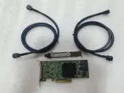 LSI 3.0 SATA /SAS SAS 12Gb/s 9300-8i HBA controller + 2PCS 8643-8643 1M
