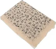 1 Sheet Ceramic Glazed Paper Decal Sticker Printer Transfer Tape Porcelain Furniture Transfers Rub on Sticker Paper Pottery Art Stickers Air Dry Clay Decor Black