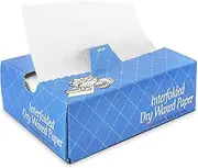 1000 Pcs Deli Wax Paper Sheets for Food- MADE IN USA- Pre Cut Interfolded Wrap Dry Wax Paper Sheets with Dispenser Box- Grease Resistant Wax Deli Paper Sheets, Bakery Pick Up Tissues- 6 x 10.75 Inch