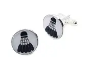 Badminton (shuttlecock) Cufflinks