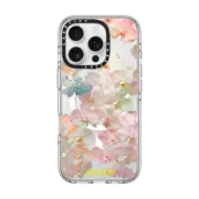 iPhone 16 Pro Clear Case MagSafe Compatible AF PASTEL FLWRS