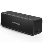 BlitzWolf® BW-WA4 30W Wireless Speaker Portable bluetooth Speaker Double Drivers Bass TWS Stereo IPX6 Waterproof TF Card