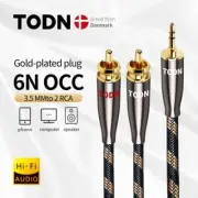 RCA Cable HiFi Stereo 3.5mm to 2RCA Audio Cable AUX RCA Jack 3.5 Y Splitter