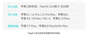 20w超級矽PD充電器 蘋果iPhone13閃充充電頭USB-C快充插頭旅充電源轉接器+1m快充線