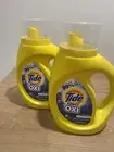 2 Tide Simply Oxi Liquid Laundry Detergent, Refreshing Breeze, 20 Loads 31 Fl Oz