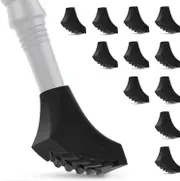 12x Rubber Tips for Nordic Walking Poles Tips for Trekking Poles Tips for Nordic Walking Poles Tips for Hiking Poles Terrain