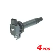 4 x NGK Ignition Coils for Toyota Yaris NCP 93R 90R 91R 130R 131R 1.3L 1.5L 4Cyl