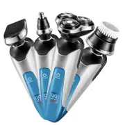 4in1 Multifunctional Electric Shaver Men's Facial Cleaning Tools Trim Facial Hair Clean Pores Body Groomer For Men