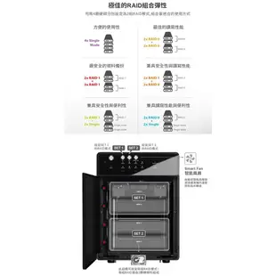 Probox HFR7-SU31CH Gen-II 3.5/2.5吋 四層 磁碟陣列+HUB雙介面硬碟外接盒 [富廉網]