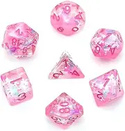 UDIXI Polyhedral DND Dice Set Dreamlike Series Dice Compatible Dungeons and Dragons Role Playing Game(RPG),MTG,Pathfinder,Table Game,Board Games Dice Set