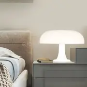 LED Mushroom Table Lamp Living Room Bedroom Bedside Desk Light Decoration Lamp