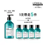 【L’OREAL 巴黎萊雅PRO】絲漾博水楊酸控油洗髮精500ML(控油/蓬鬆/扁塌髮救星/洗髮精)