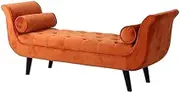 Storage Stool Storage Stool Can Sit On Household Storage Box Shoe Changing Stool Fitting Room Adult Sofa Stool Rest Ottoman(Oranje)